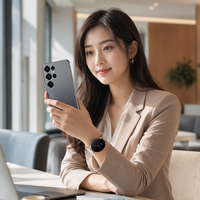 Smartphone débloqué S25 Ultra 6,7 pouces 16 Go + 512 Go, écran HD 10 cœurs, Face ID, version mondiale, téléphone portable S25 Ultra