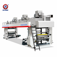 Machine de laminage entièrement automatique à base de solvant pour plastique, papier, aluminium et film, laminage à 2 couches haute vitesse