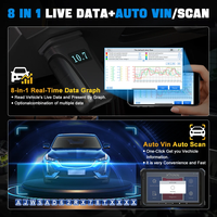 Escáner OBD2 XTOOL A30M AD20PRO, Sistema Completo para Todos los Autos, Actualización Gratuita, Lector de Códigos Automotrices, Búsqueda de DTC OBDII, Herramientas de Diagnóstico