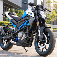 Barre de protection moteur à ressort pour moto CFMOTO 250NK en acier au carbone, pare-chocs latéral anti-collision