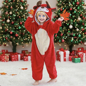 Nuevos y cómodos peleles <span class=keywords><strong>de</strong></span> franela <span class=keywords><strong>de</strong></span> poliéster con estilo, Mono para niños, disfraces transfronterizos <span class=keywords><strong>de</strong></span> Halloween, Navidad, Echo, TV, película - Product Image 2