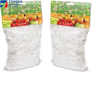 Heiße Verkäufe 5x30 ft Pflanzen gitter Netz Polyester wachsen Netz mit quadratischem Netz für Pflanzen Scrog