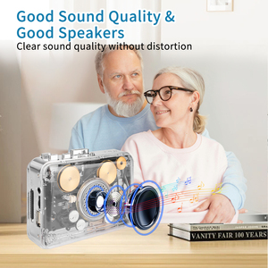 Haute qualité personnalisé Transparent classique stéréo <span class=keywords><strong>HiFi</strong></span> haut-parleur bande nouveauté MP3 convertisseur <span class=keywords><strong>Audio</strong></span> <span class=keywords><strong>Cassette</strong></span> lecteur baladeur - Product Image 3