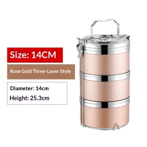 304 Stainless Steel Thermal Multi-layer Large Capacity Adult <strong>Work</strong> Portable Bento <strong>Lunch</strong> <strong>Box</strong> with Detachable Pot - Product Image 6