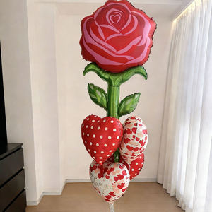 Globos de Aluminio con Forma de Rosa, Margarita, Girasol y Tulipán de BLN para Decoración de Fiestas de Primavera, Nuevo Diseño, Feliz Día de la Madre - Product Image 3