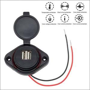 3.1A USB-Telefon ladegerät mit Licht FÜR Auto Bus Möbel Massage stuhl modifiziert - Product Image 3