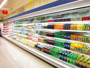 Nouveau Réfrigérateur-Congélateur Commercial Vertical avec Porte Vitrée pour Supermarché, Vitrine de Présentation et Stockage - Product Image 3