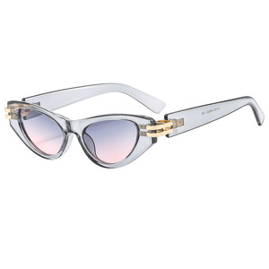 Hot Cat Eye Sunglasses Vintage Retro Small <b>Frame</b> Sun Glasses for Women Colorful <b>Eyeglasses</b> - Product Image 1