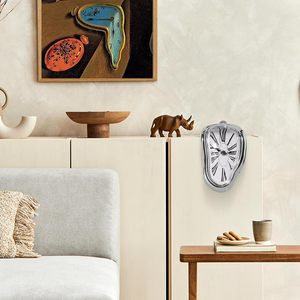 Montre créative <span class=keywords><strong>Dali</strong></span> <span class=keywords><strong>horloge</strong></span> de fusion surréaliste étagère de table bureau mode <span class=keywords><strong>horloge</strong></span> fondue Salvador <span class=keywords><strong>Dali</strong></span> <span class=keywords><strong>horloge</strong></span> déformée - Product Image 4