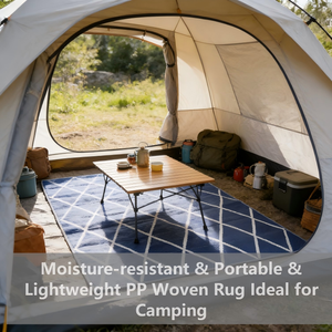 <span class=keywords><strong>Tapis</strong></span> de <span class=keywords><strong>camping</strong></span> pour <span class=keywords><strong>camping</strong></span>-<span class=keywords><strong>car</strong></span> en PP tissé imperméable 6x9 pieds, anti-UV - Product Image 1