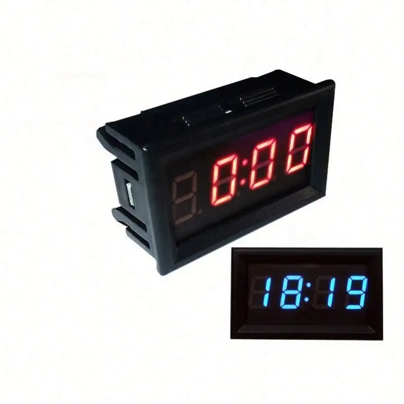 Professional Manufacturer Led Vehicle Luminous Timetable Stopwatch Clock For Car