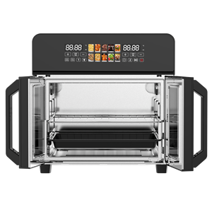 23L forno elettrico con doppie porte alloggiamento in acciaio inox per uso esterno e domestico - Product Image 1