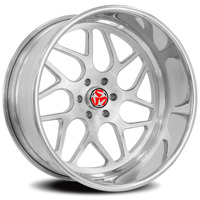 Jantes en aluminium forgé SJ Custom 6061-T6 de 22, 24, 26, 28 pouces, à profil profond, brossées et polies, pour pick-up et SUV américains