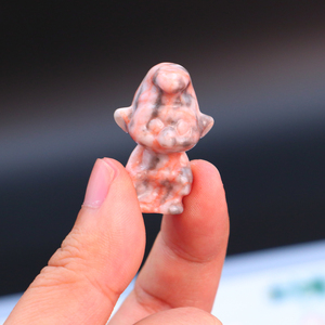 Haute qualité cristaux pierre <span class=keywords><strong>de</strong></span> guérison personnage <span class=keywords><strong>de</strong></span> dessin animé sculpture d'animaux pour la vente en gros - Product Image 6