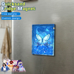 Magnete in Acrilico con Sabbie Mobili e Immagine Personalizzata per Arredamento Cucina Moderna e Regali Personalizzati - Product Image 4