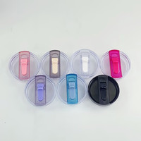 Gobelet réutilisable en plastique de 40oz, couvercle de paille à rabat mignon, facile à nettoyer, bec détachable, anti-fuite, remplacement amovible, écologique.