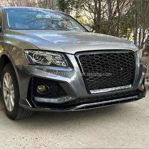 Front Blende Stoßstange <span class=keywords><strong>Bodykit</strong></span> für neue Audi Q5 8R 09-12 B8 SQ5 Upgrade 19-21 RSQ5 Style Karosserie systeme Karosserie Shell Stock - Product Image 5