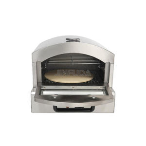 Forno per Pizza a Gas da Tavolo in Acciaio Inox per Cottura Pizza e Pane all'Aperto, Griglia BBQ - Product Image 4