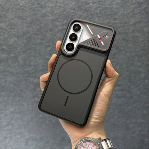 เคสกันกระแทกแบบแม่เหล็กหรูหราพร้อมหน้าต่างขนาดใหญ่ รองรับการชาร์จไร้สาย สำหรับ Samsung Galaxy S26 Ultra S26 Plus  วัสดุ TPU - Product Image 4