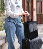 Sac à chaussures en polyester à fermeture éclair lisse et facile à transporter Accessoires de voyage essentiels pour le voyage