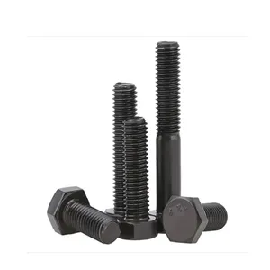 ASTM A193 Grade B7 B8 High Quality DIN933 DIN931 Alloy Steel Black Oxide Oiled Heavy Hex Bolt Samples Available
