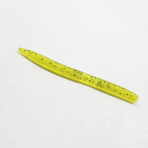 Hunthouse — appât artificiel souple en Silicone pour la pêche, leurre en forme <span class=keywords><strong>de</strong></span> <span class=keywords><strong>ver</strong></span> pour attraper des poissons, queue lisse en Pvc, matériel pour pêcher, 10 unités, 8g - Product Image 4