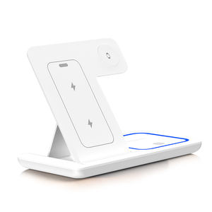 Station de charge sans fil 3 en 1 pliable à charge rapide pour <span class=keywords><strong>iPhone</strong></span> 16 15 14 13 12 <span class=keywords><strong>11</strong></span> X 8 <span class=keywords><strong>Apple</strong></span> Watch Airpods - Product Image 6