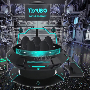 AMA VR UFO 9D Family Game Simulator <span class=keywords><strong>PC</strong></span> Metal VR Station Shooting Games for Indoor Adventure Parks Airports Virtual Reality - Product Image 6