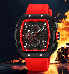 Orologio al Quarzo Sportivo di Lusso SKMEI per Uomo, Quadrante 47,8mm, Resistente all'Acqua 3BAR, Edizione Limitata con Design a Moneta, Cinturino in Silicone e Acciaio Inossidabile - Product Image 2