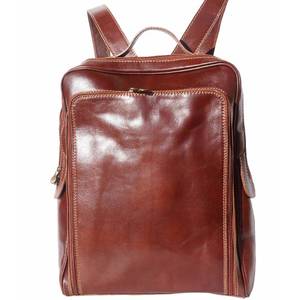 Premium Genuine Leather <b>Backpack</b> for Women Stylish Durable Daypack Multi <b>Compartment</b> Zipper Design for School Travel Office Work - Product Image 5