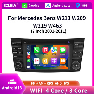 W211 W219 Android 13 Car Navigation MP5 Stereo <b>Player</b> Built-In for 5.0 Dashboard <b>USB</b> 1 Year CarPlay L7C04. Dashboard Mounted Car - Product Image 4