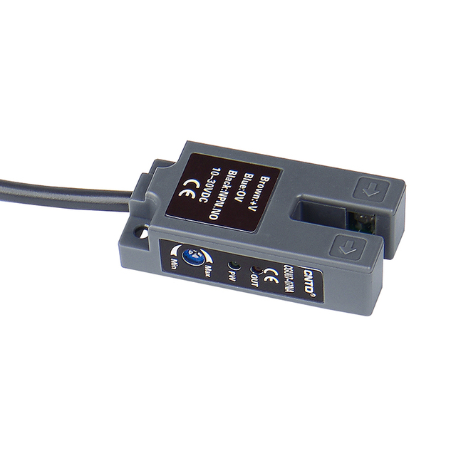 CNTD CGU07-07 Elevator Photoelectric Switch Sensor Adjustable Detection Distance U Type Slot Resistive Technology Three-wire