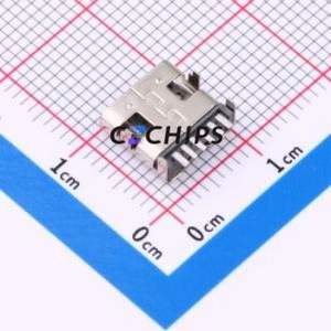 HX TYPE-C 6P L8.35 USB Connector SMD Connector ( Connector Type: Type-C )( Gender: Female )( Mounting Type: Horizontal Mount ) - Product Image 2