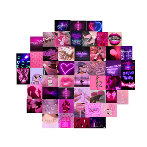 50 pezzi di immagini estetiche foto cartoline di arte della parete da parete cartoline soggiorno <span class=keywords><strong>Collage</strong></span> Kit Display <span class=keywords><strong>Poster</strong></span> - Product Image 6