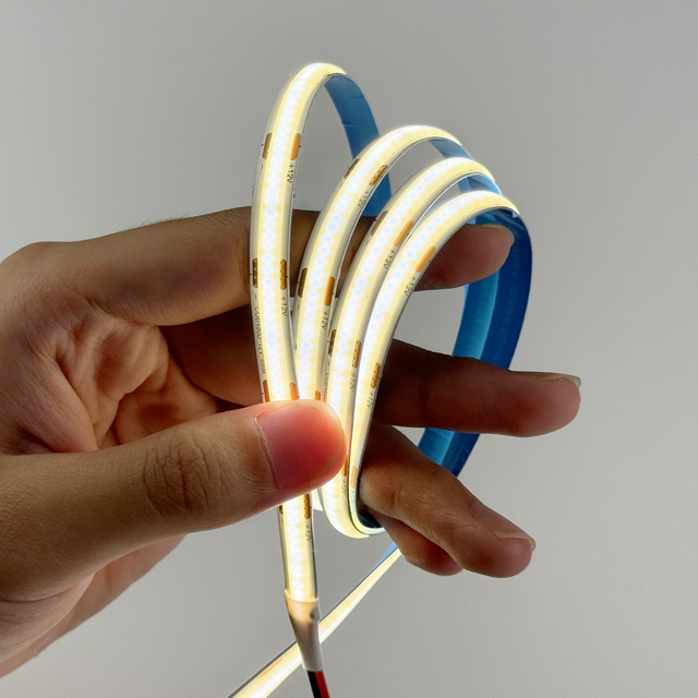 Cob Led Strip Light High Density 320 480Leds/M 12V/24V Flexible Led Strip Warm Nature Cool White Led Strip Light for Ceiling