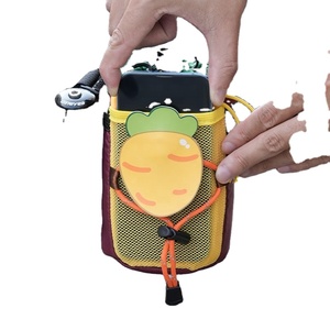 Linda zanahoria bicicleta botella de agua bolsa bicicleta de montaña bicicleta de carretera moda bicicleta manillar bolsa accesorios de bicicleta - Product Image 2