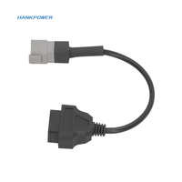 Reemplazo del adaptador de cable de diagnóstico de 6 pines a 16 pines para CAN AM MOTO ATV UTV motocicleta bicicleta OBD2 adaptador