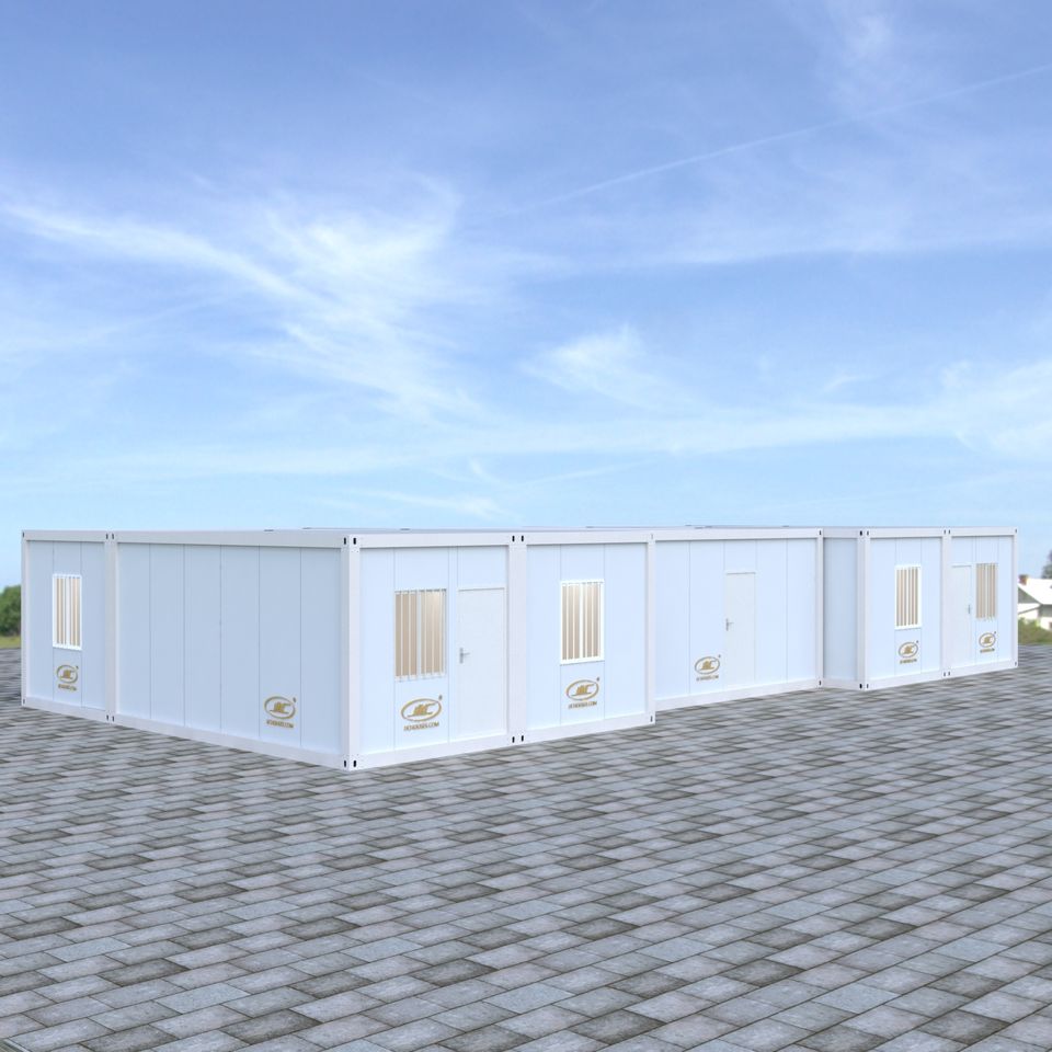 New Beach House Prefab Design JJC Modular Tiny Home Built Mobile Shower ...