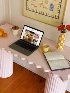 โต๊ะกาแฟทำด้วยมือทำจากไม้ไม้เนื้อแข็งโต๊ะกลางเฟอร์นิเจอร์บ้านไร่ทันสมัย - Product Image 5