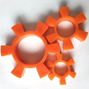ล้อหมุนโพลียูรีเทน Kairuite รุ่น T75 สีแดง ทนทานต่อการสึกหรอ แบบแบน - Product Image 2