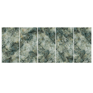 Carreaux de porcelaine émaillée de grande taille en marbre <span class=keywords><strong>vert</strong></span> émeraude, décoration murale, pierre frittée, inventaire régulier, moderne, 1600x3200 - Product Image 6