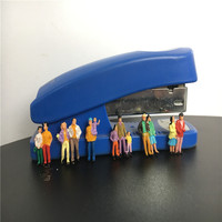 2cm Mini Architecture Matière Plastique Modèle HO Échelle Chiffres pour Diorama Train Disposition