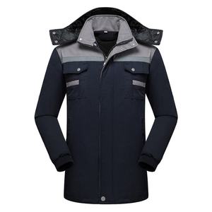 Pantalones de Trabajo de Seguridad Anti-Frío AmpsafeX para Invierno, Grises, de Algodón y Poliéster, Reflectantes, Resistentes al Frío, con Protección Contra Vapores, Corte Ajustado, Ignífugos - Product Image 2