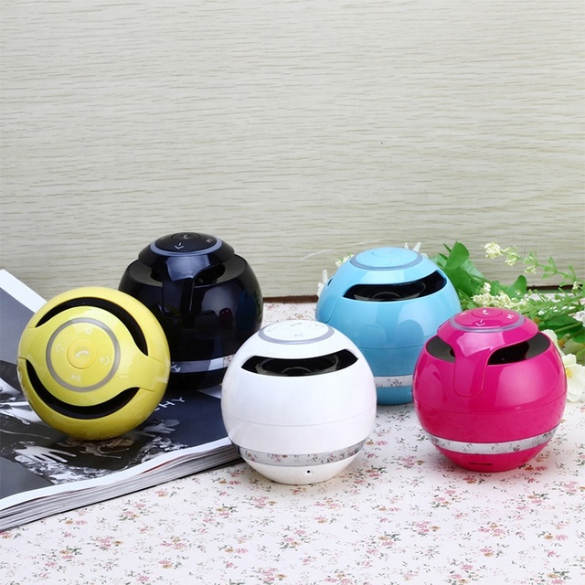 New Design Portable Mini Wireless BT Speaker Led with Fm Radio