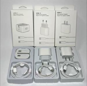 Original PD 35W Adaptador <span class=keywords><strong>Usb</strong></span> Tipo <span class=keywords><strong>C</strong></span> Combo de Carga Rápida UE EE. UU. Reino Unido Enchufe Para Celular Cargador de Pared Cable Trenzado para iPhone 17 Pro - Product Image 2