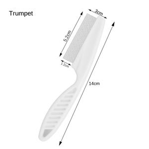 Peigne à dents pour enlever <span class=keywords><strong>les</strong></span> <span class=keywords><strong>puces</strong></span> et <span class=keywords><strong>les</strong></span> poux des chats et des chiens, design flottant, en plastique et acier inoxydable, nettoyeur de poils pour animaux de compagnie, utilisation en salle de bain, tout usage - Product Image 1