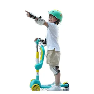 ZAVANESE Planche à roulettes pour enfants 1-3-6-12 ans Planche à roulettes pour bébé Les grands enfants peuvent s'asseoir et faire du vélo d'équilibre Scooter pour enfants