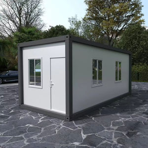 บ้านตู้คอนเทนเนอร์สำเร็จรูปแบบพกพาสะดวกสบายดีไซน์ทันสมัยปรับแต่งได้สำหรับบ้านสำนักงานอพาร์ทเมนต์สำนักงานโรงเรียน - Product Image 1