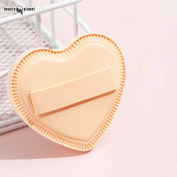 Éponges de maquillage douces Beauty Planet, épaisses, humides/sèches, non en latex, base en coton, coussin d'air en forme de cœur, éponge cosmétique