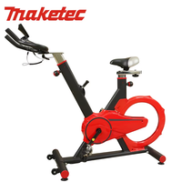 Maketec Nouveau Design Vélo de Spinning Portable Machine de Spinning Statique avec Volant d'Inertie de 10 Kg